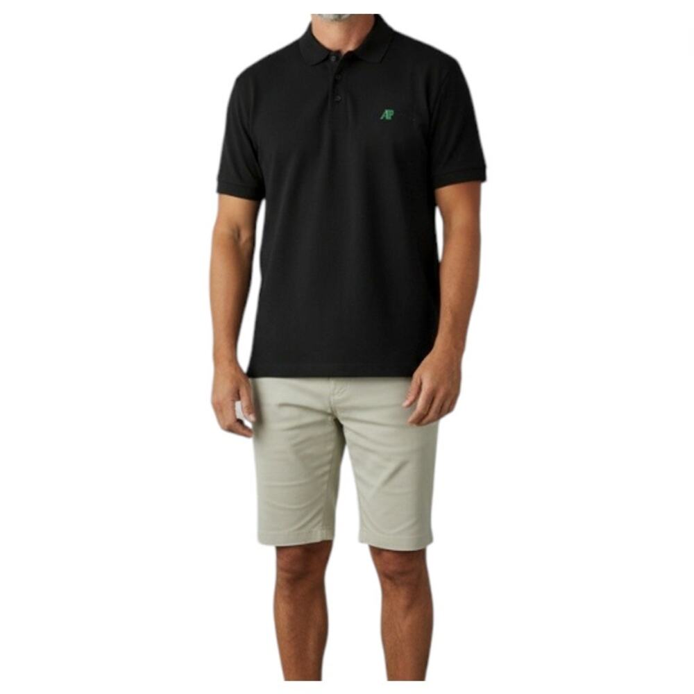 AUDEMARS PIGUET Le Brassus Polo Shirt Men XXL Black Rare Golf Timeless Travel